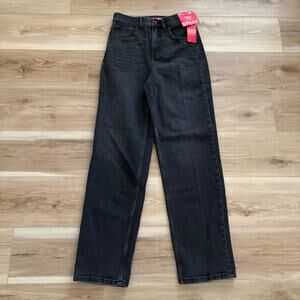 SPANXshape Authentic 360 90s Straight Leg Ankle Jeans Black S Tall